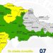 25 provincias bajo alerta por vaguada, según Indomet