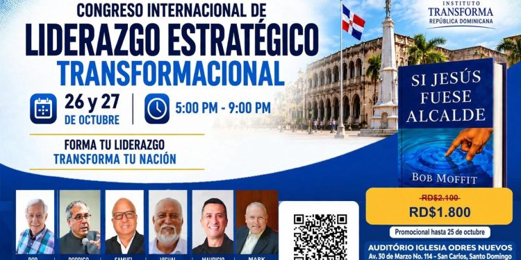 Líderes cristianos internacionales se reunirán en el país para impulsar el liderazgo de servicio y la transformación social