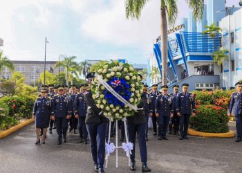 En ocasión del día de San Judas Tadeo Policía Nacional rinde honores a policías caídos