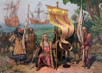 12 de octubre Día de la Raza, Encuentro de dos mundos