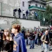 Cientos de estudiantes protestan en Italia por la educación pública y la crisis climática