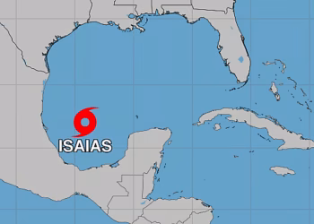 Isaías se convierte en huracán categoría 1; no representa peligro para RD